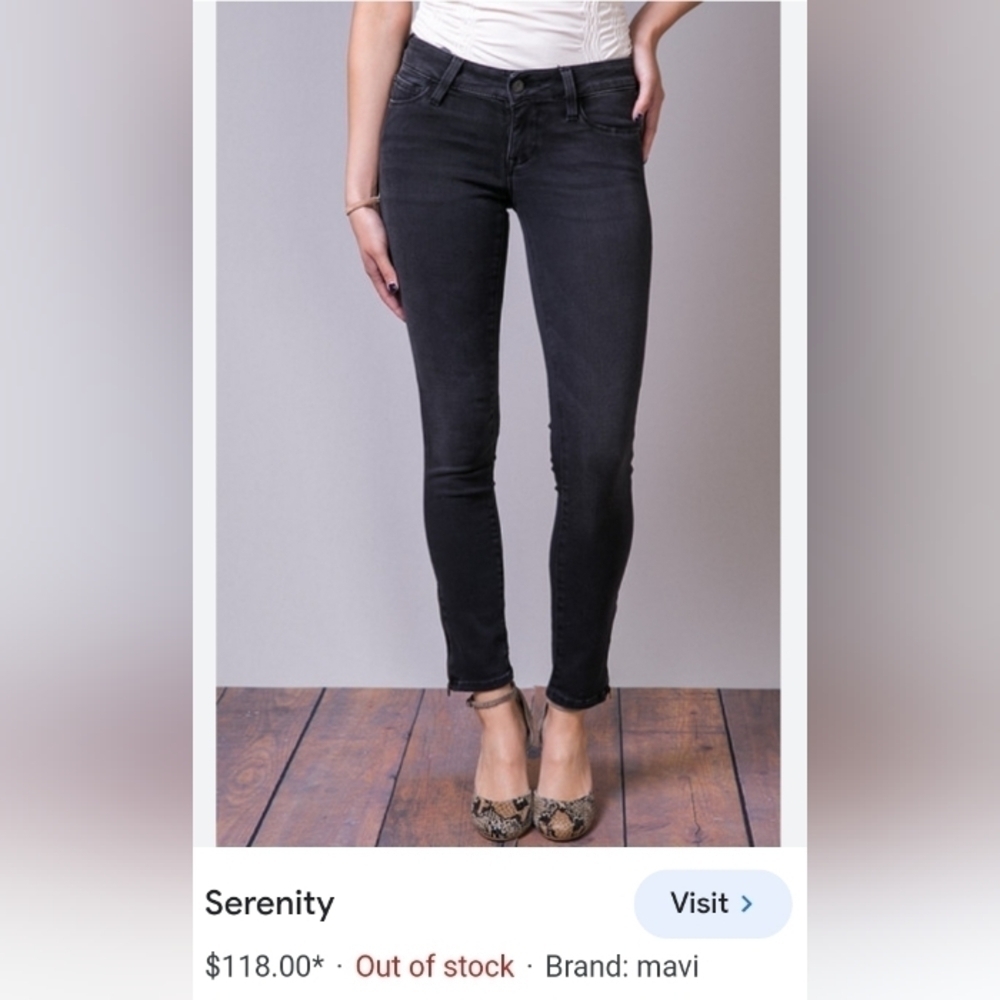 Mavi serenity skinny jeans. - Picture 11 of 11